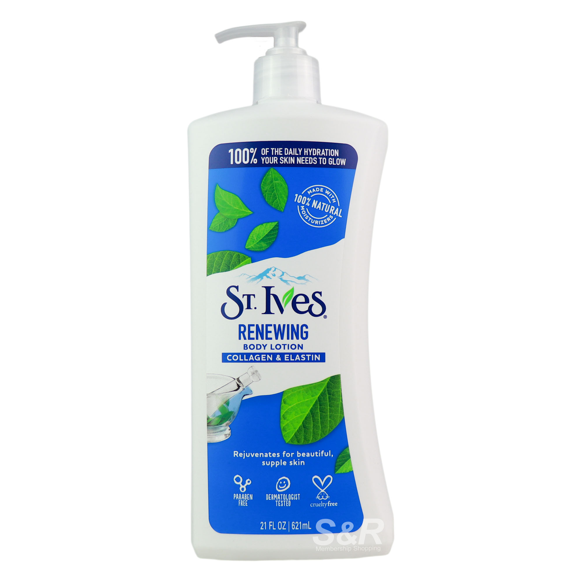 St. Ives Renewing Body Lotion 621mL